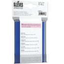 Gamegenic Just Sleeves: Japanese Size - Blue [60ct]