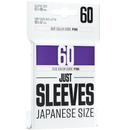 Gamegenic Just Sleeves: Japanese Size - Purple [60ct]