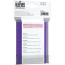 Gamegenic Just Sleeves: Japanese Size - Purple [60ct]
