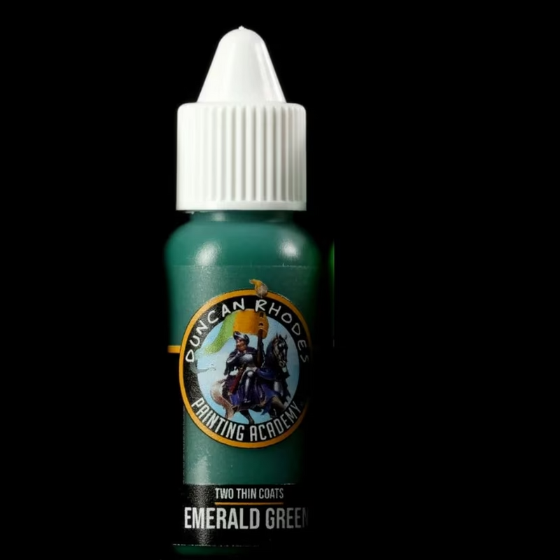 Two Thin Coats Paint: Emerald Green [15ml]