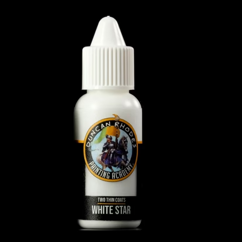 Two Thin Coats Paint: White Star [15ml]