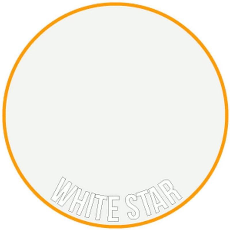 Two Thin Coats Paint: White Star [15ml]