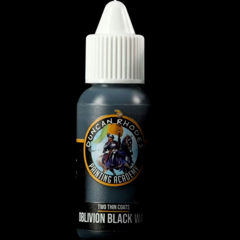 Two Thin Coats Paint: Oblivion Black Wash [15ml]