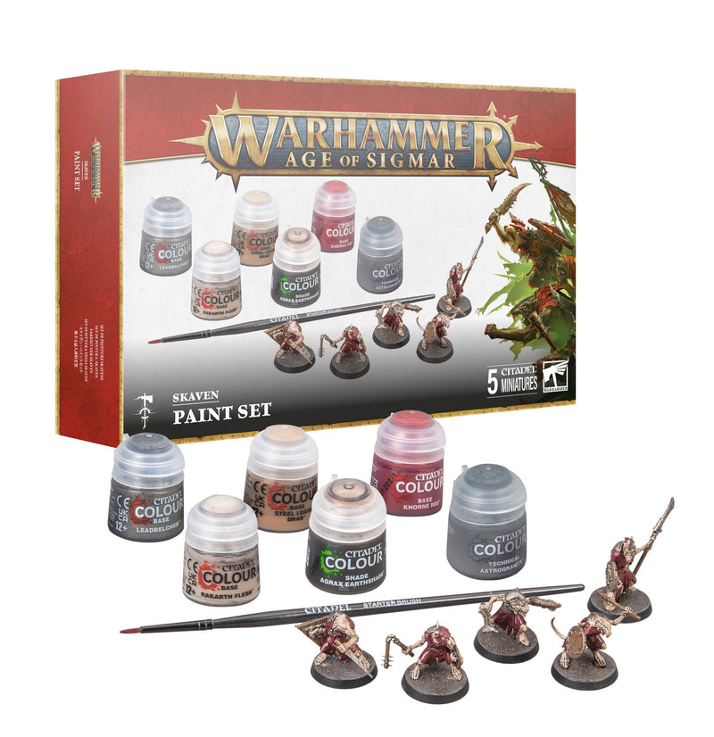 Warhammer Age of Sigmar | Skaven Paint Set