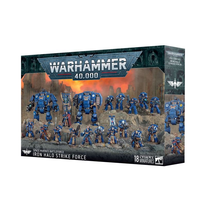 Space Marines Battleforce: Iron Halo Strike Force (PREORDER 11/29/25)