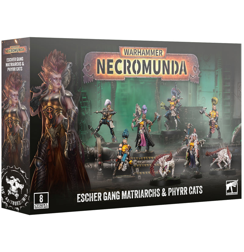 Warhammer: Necromunda | Escher Matriarchs & Phyrr Cats (PRESALE 09/19)
