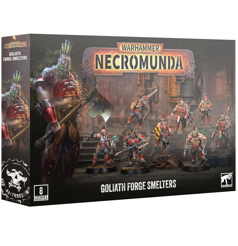 Warhammer: Necromunda | Goliath Forge Smelters (PRESALE 09/19)