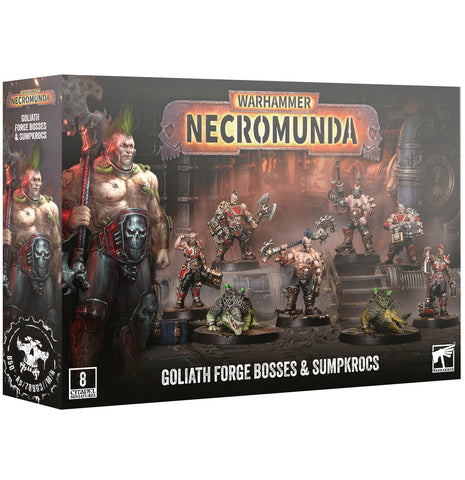 Warhammer: Necromunda | Goliath Forge Bosses & Sumpkrocs (PRESALE 09/19)