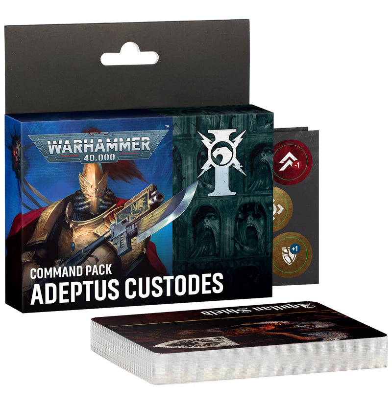 Command Pack: Adeptus Custodes (11th Edition) [Accessory] (PRESALE 10/17)