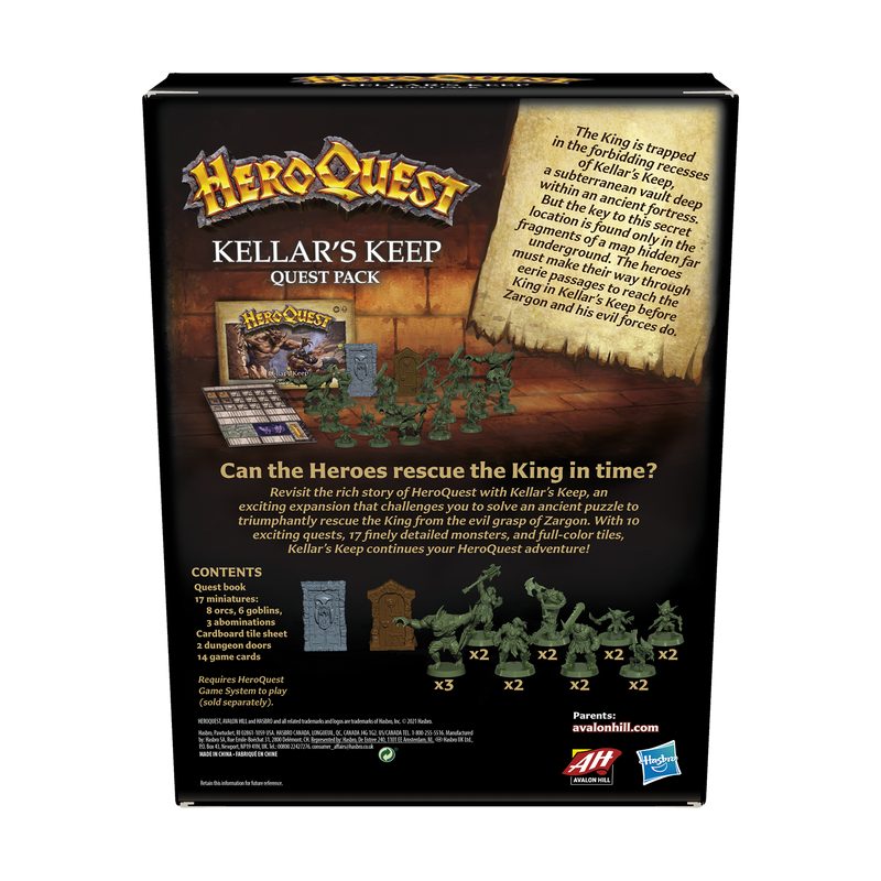 Heroquest: Kellars Keep [Expansion]