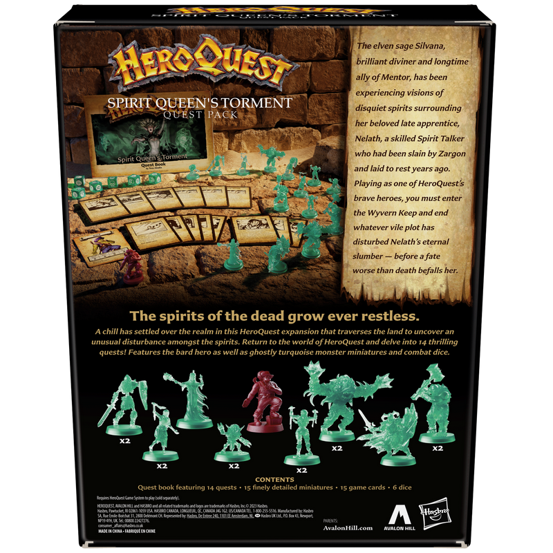 Heroquest: Spirit Queens Torment Quest Pack [Expansion]