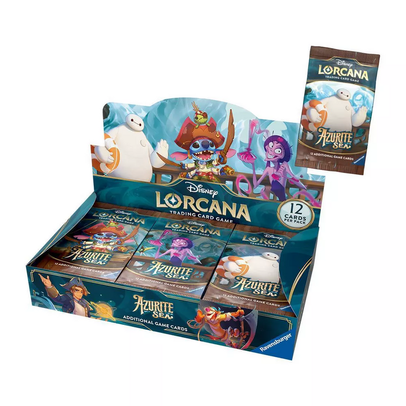 Disney Lorcana TCG: Azurite Sea - Booster Box (PREORDER 11/15/24)