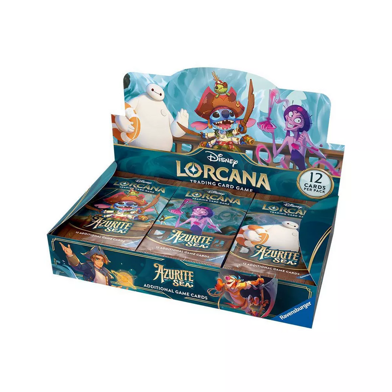 Disney Lorcana TCG: Azurite Sea - Booster Box (PREORDER 11/15/24)