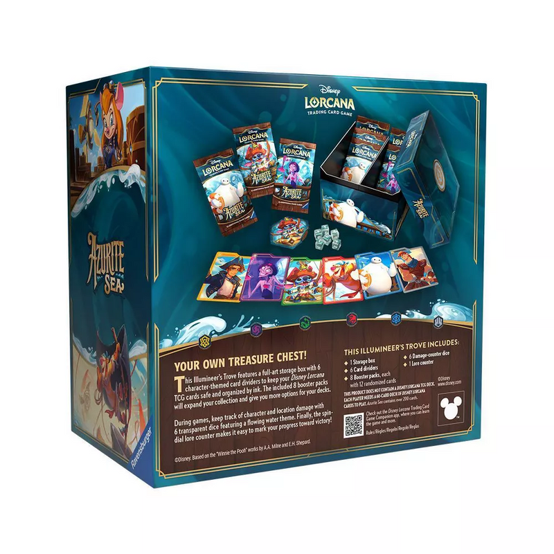 Disney Lorcana TCG: Azurite Sea - Trove Disney Lorcana TCG: Azurite Sea - Trove