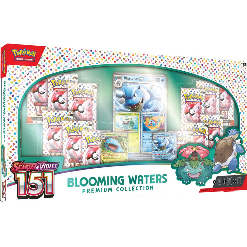 Pokémon TCG | Scarlet & Violet: 151 - Blooming Waters - Premium Collection **In-Store Pick-Up and Purchase Only**
