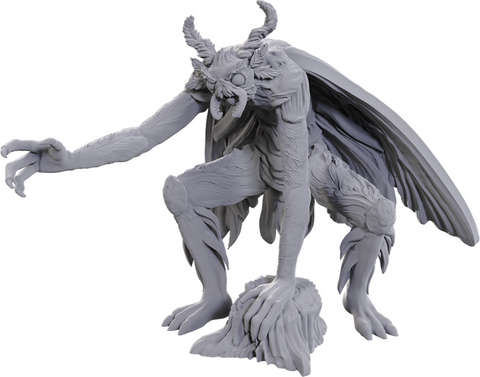 WizKids Deep Cuts Miniatures: W25 Mothman [Unpainted]