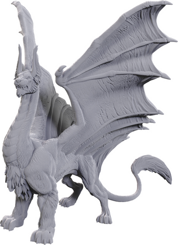 WizKids Deep Cuts Miniatures: W25 Liondrake [Unpainted]