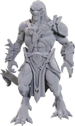 WizKids Deep Cuts Miniatures: W25 Draconian Mastermind [Unpainted]