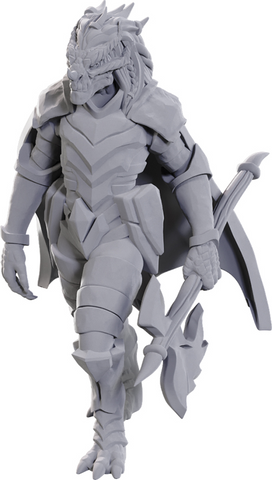 WizKids Deep Cuts Miniatures: W25 Dragonborn of Tiamat [Unpainted]