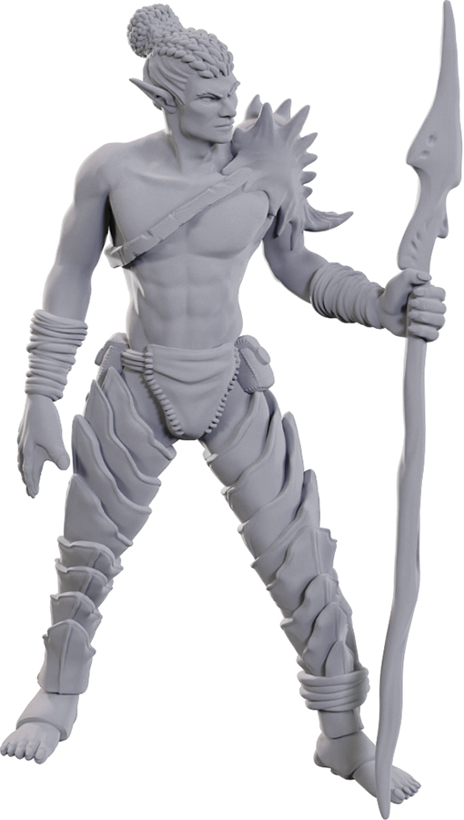 D&D Nolzur's Marvelous Miniatures: W23 Sea Elf Leader [Unpainted]