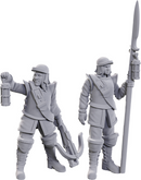 Pathfinder Battles Deep Cuts Miniatures: W23 Roadwardens Male & Female [Unpainted] (Copy)