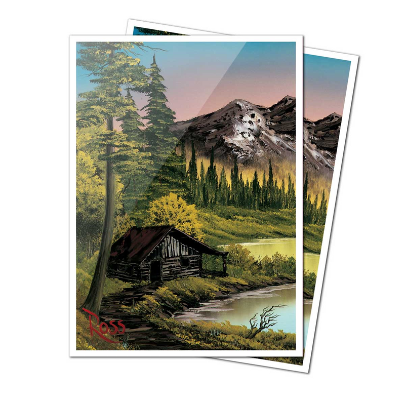 Ultra PRO | Bob Ross: Mountain Retreat - 105ct. Apex Deck Protector Sleeves