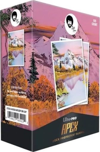Ultra PRO | Bob Ross: Mountain Lake - 105ct. APEX Deck Protector Sleeves