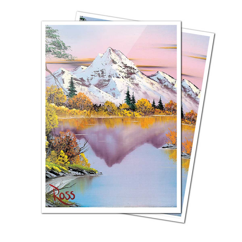 Ultra PRO | Bob Ross: Mountain Lake - 105ct. APEX Deck Protector Sleeves