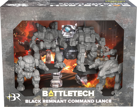 BattleTech: Miniature Force Pack - Black Remnant Command Lance