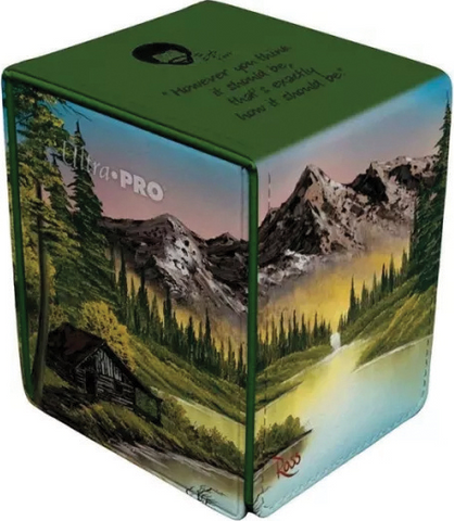 Ultra PRO | Bob Ross: Bob Ross: Mountain Retreat Alcove Flip