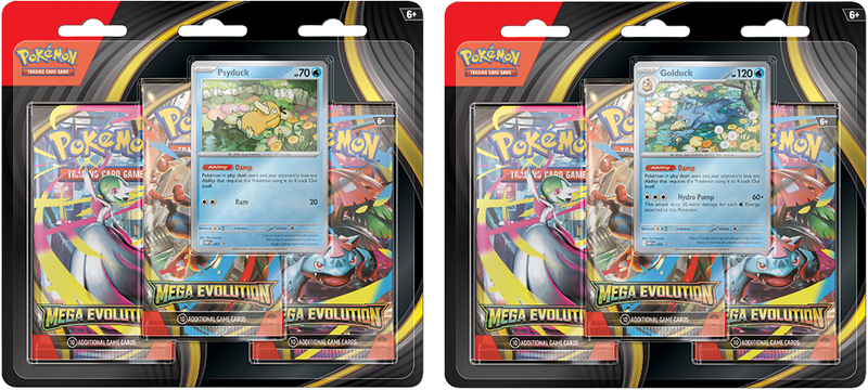 Pokémon TCG | Mega Evolution Base Set Three-Booster Blister **Local Pick-Up and Purchase Only**