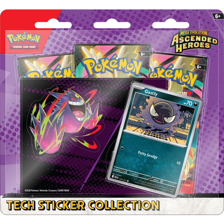 Pokémon TCG | Mega Evolution Ascended Heroes Tech Sticker Collection **Local Pick-Up and Purchase Only**