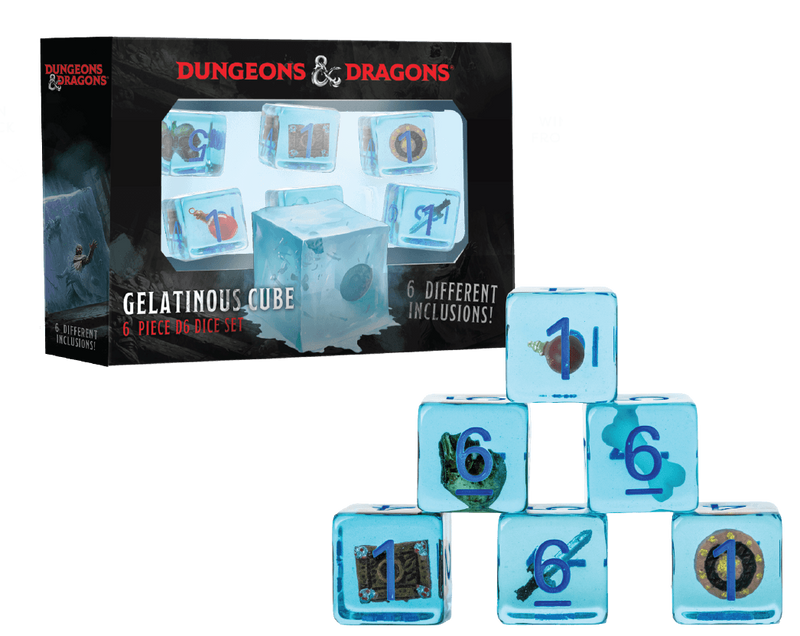 Dungeons & Dragons: Gelatinous Cube Dice Set