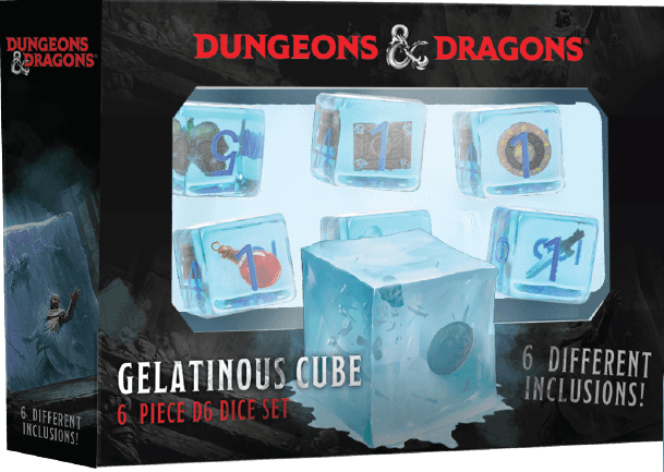 Dungeons & Dragons: Gelatinous Cube Dice Set