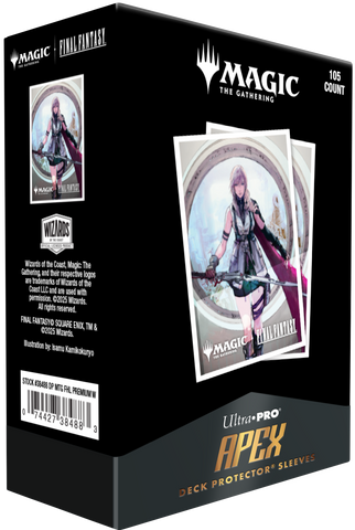 Ultra PRO | Final Fantasy: Lightning, Army of One - 105ct APEX Deck Protector Sleeves