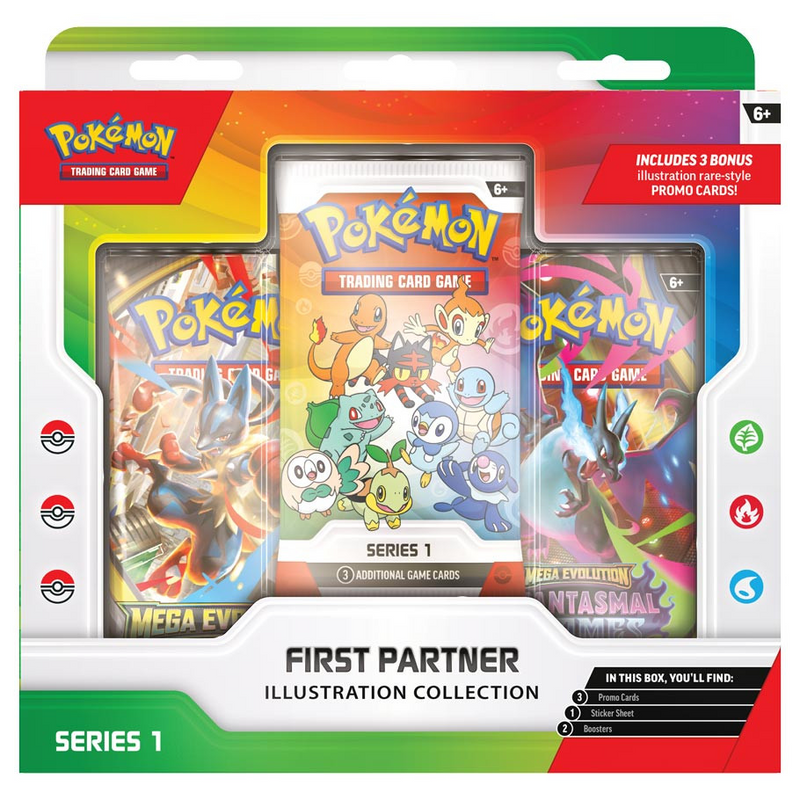 Pokémon TCG | First Partner Illustration Collection Series 1 **Local Pick-Up and Purchase Only**