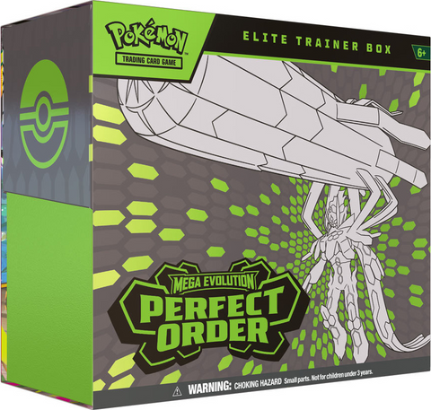 Pokémon TCG | Mega Evolution Perfect Order Elite Trainer Box **Local Pick-Up and Purchase Only**
