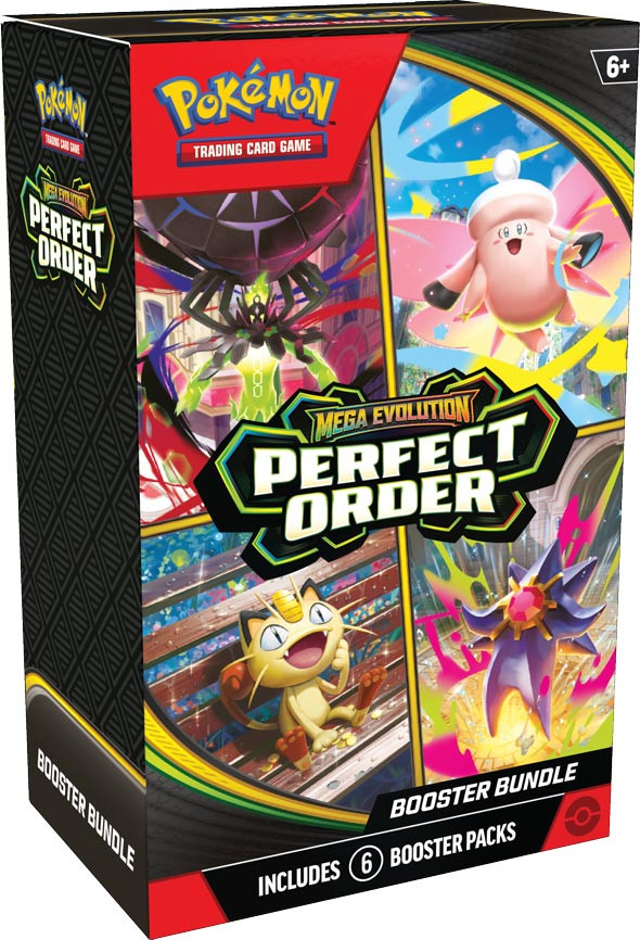 Pokémon TCG | Mega Evolution Perfect Order Booster Bundle **Local Pick-Up and Purchase Only**