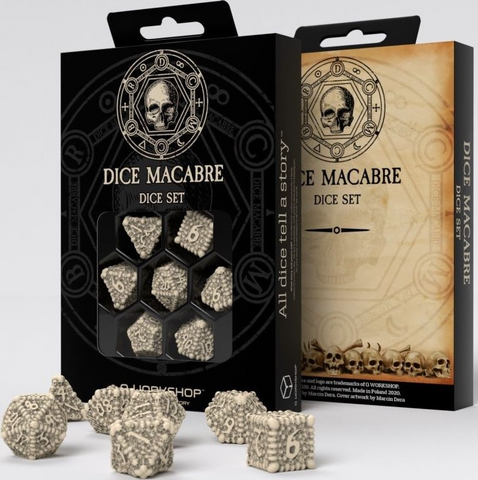 Dice Macabre 7-Dice Set