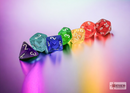 Chessex 23099 Prism Translucent GM And Beginner Player 7-Dice Set [7ct]