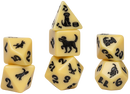 SD Animals Golden Pup 7-die Set Dice Set [7ct]