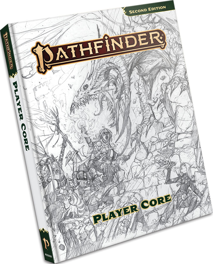 Pathfinder RPG (P2): Player Core - Sketch Cover Edition [Hardcover]