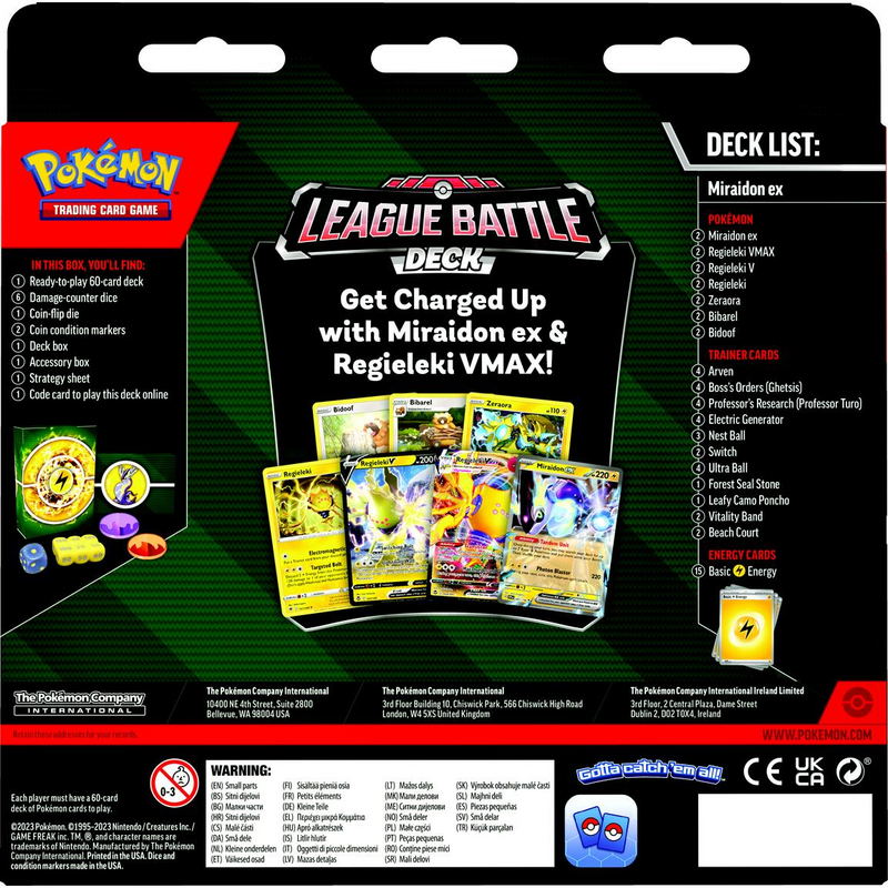 Pokémon TCG: League Battle Deck - Miraidon Ex
