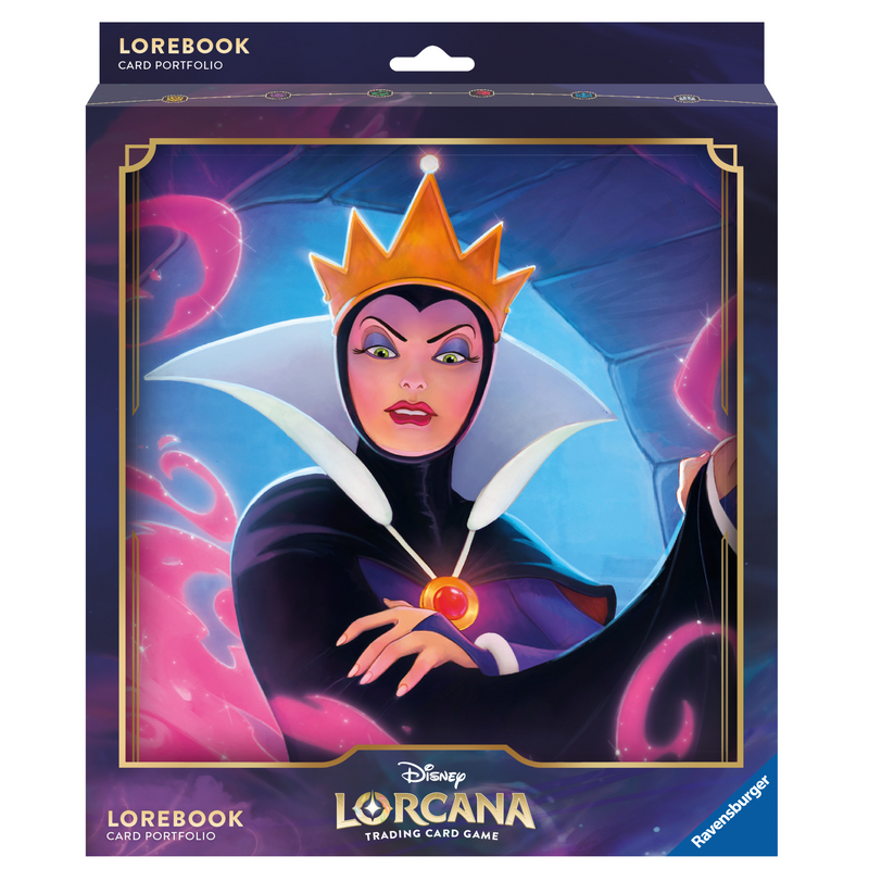 Disney Lorcana TCG | The First Chapter: The Queen - 10 Page Lorebook Card Portfolio
