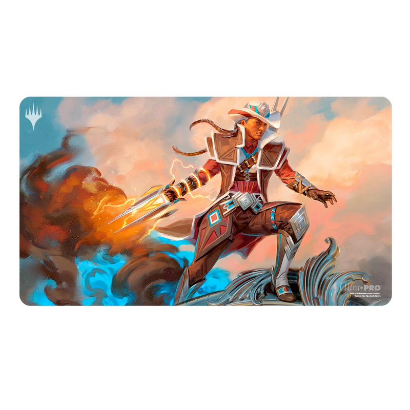 Ultra PRO | MTG Outlaws of Thunder Junction - Annie Flash, The Veteran Standard Gaming Playmat