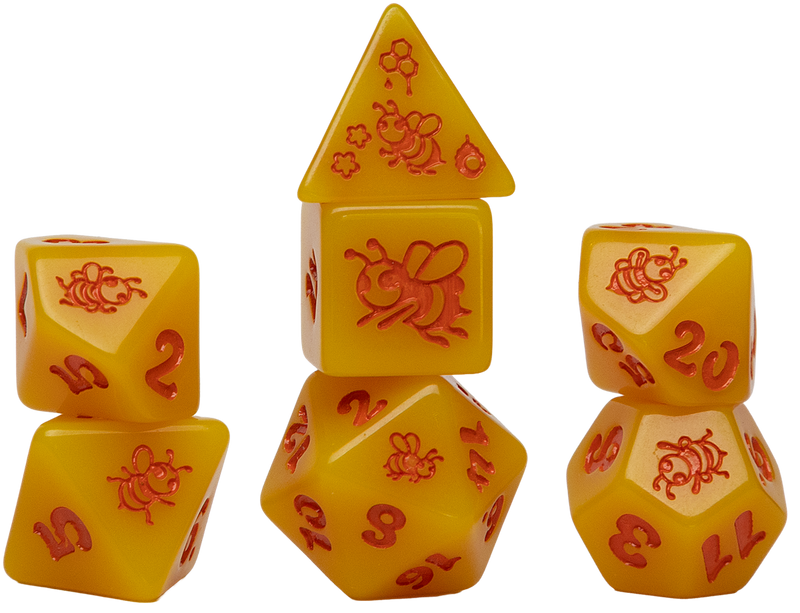 SD Animal Golden Buzz 7-Dice Set [7ct]