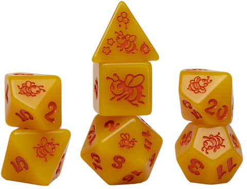 SD Animal Golden Buzz 7-Dice Set [7ct]