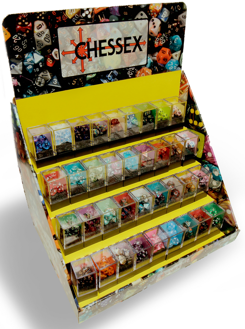 Chessex 209AA Assorted Mini-Hedral 7-die Set [7ct]