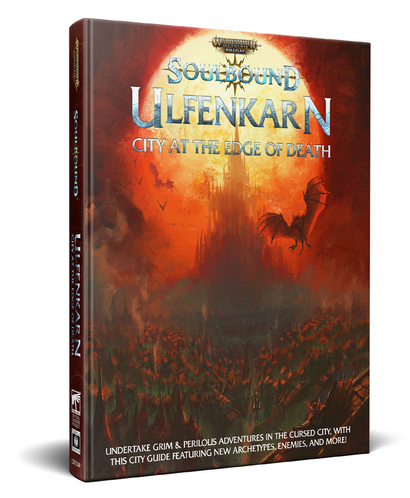 Warhammer Age of Sigmar: Soulbound RPG - Ulfenkarn: City at the Edge of Death [Hardcover]