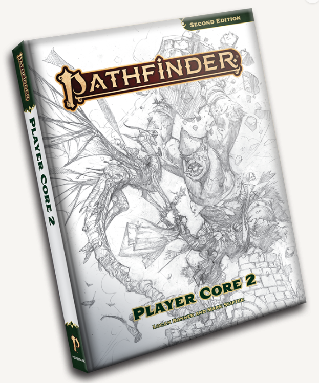 Pathfinder RPG (P2): Player Core 2 [Hardcover] (Sketch Cover Edition)